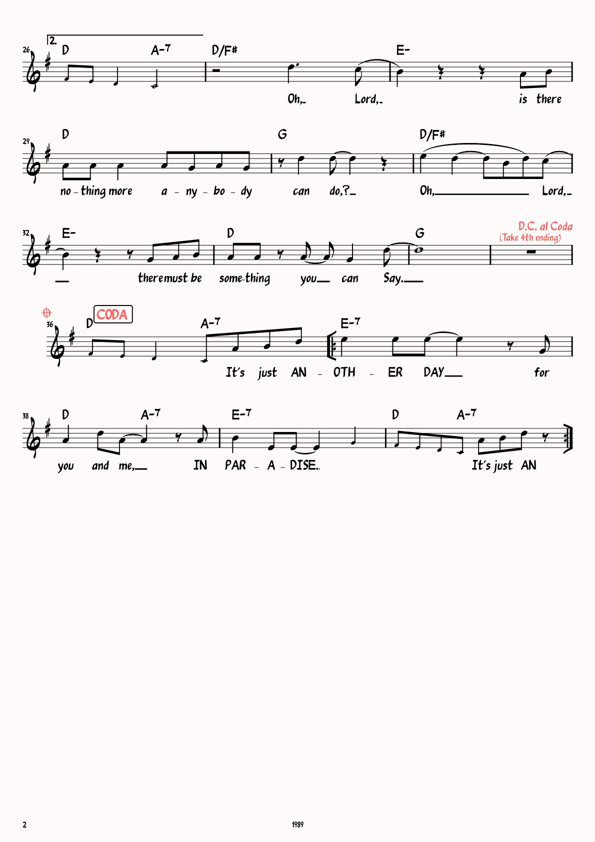 Sheet Music